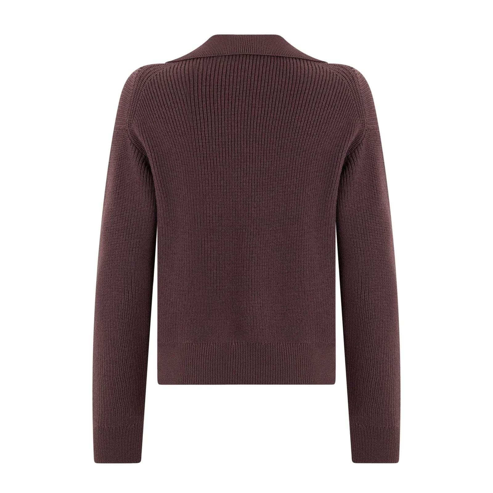 Maglia a Polo Over Fit in Lana Merino P.Pecora A031/F009 - immagine 2